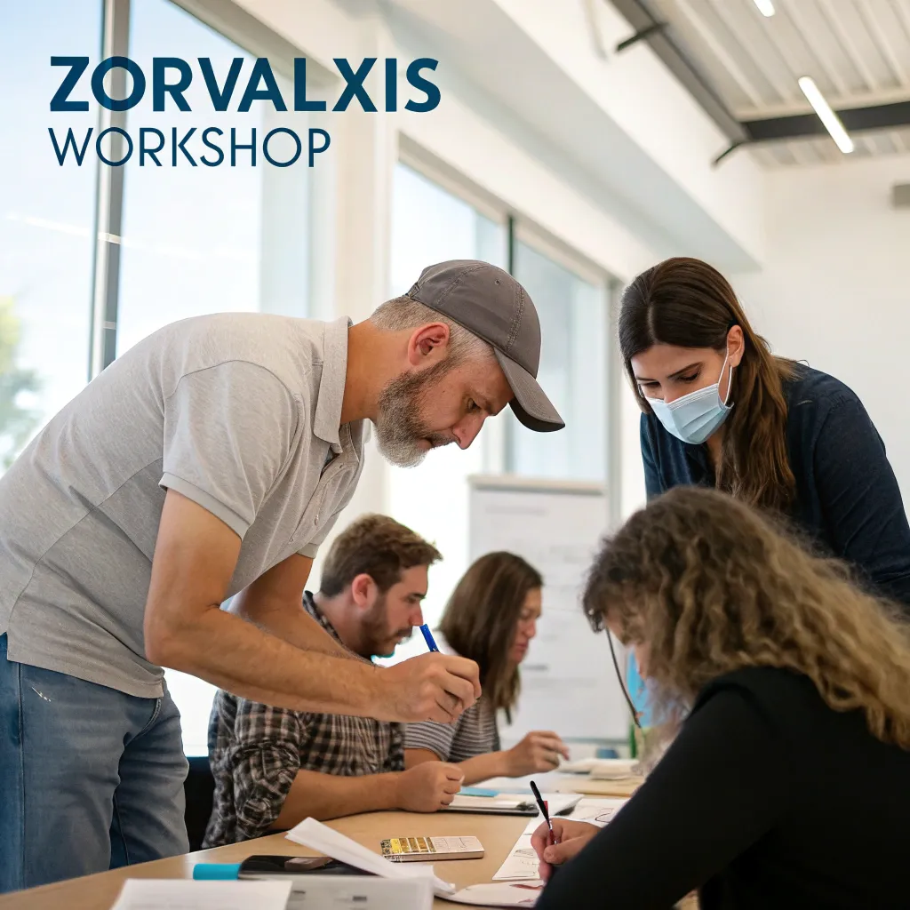 ZORVALEXIS workshop in session with participants engaged
